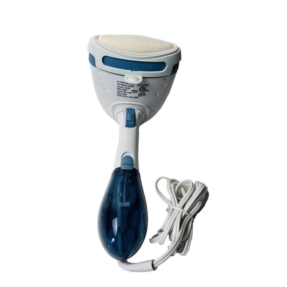 Conair Extreme Steam Compact Portable Dual Heat Handheld Fabric Steamer GS45RS - Picture 7 of 10